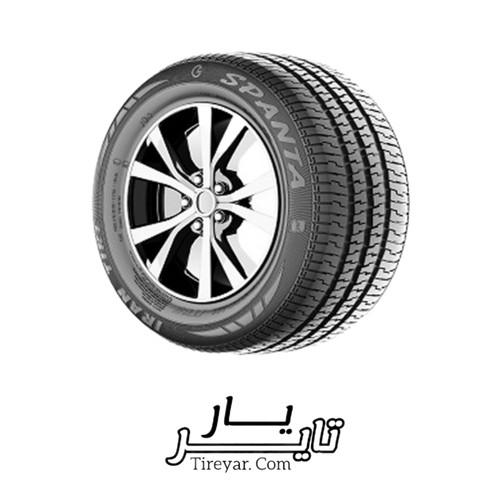 لاستیک 195R14 ایران تایر اسپانتا وانت 8لا (یک حلقه)