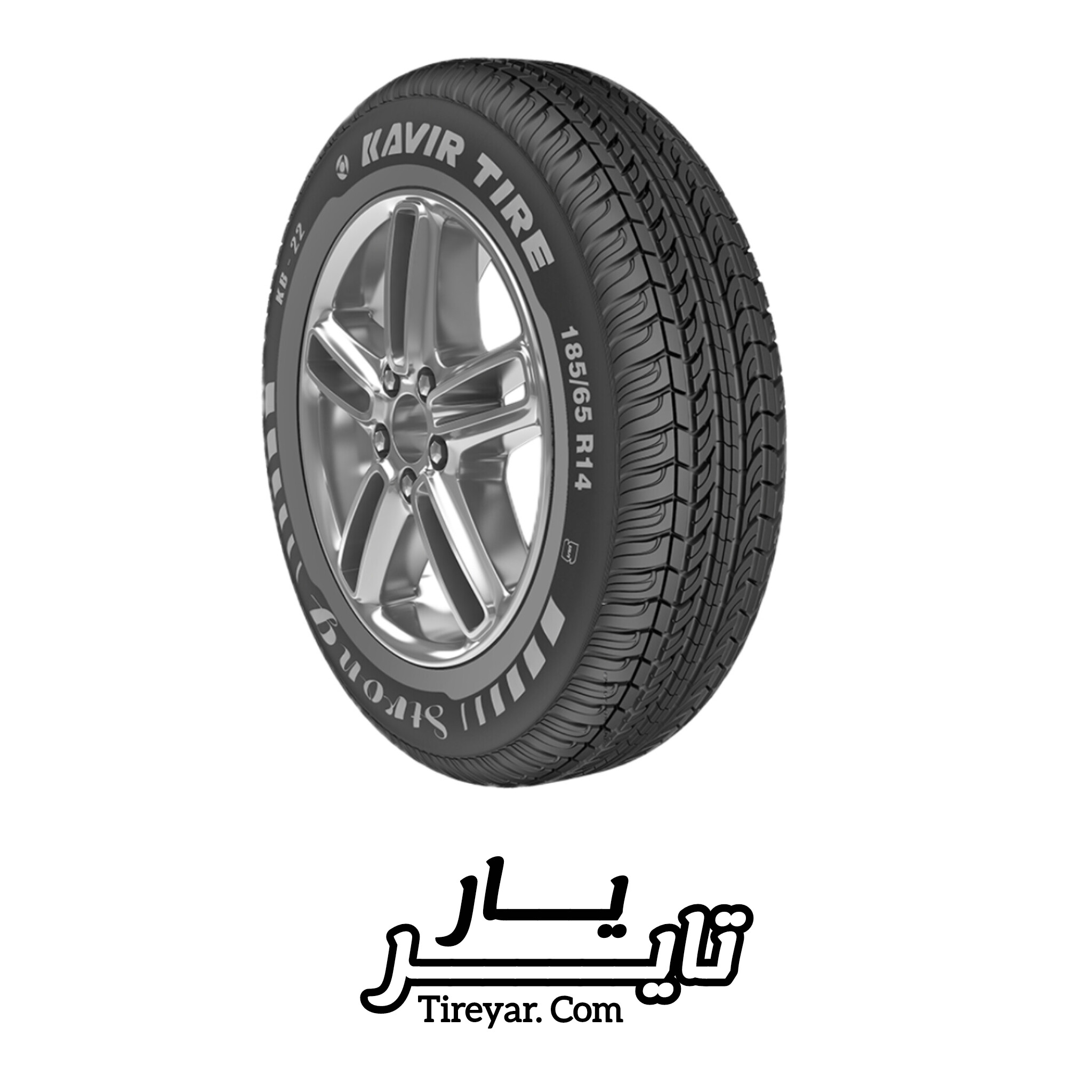 لاستیک 185/65R14 کویرتایر KB22 (یک حلقه) 2026