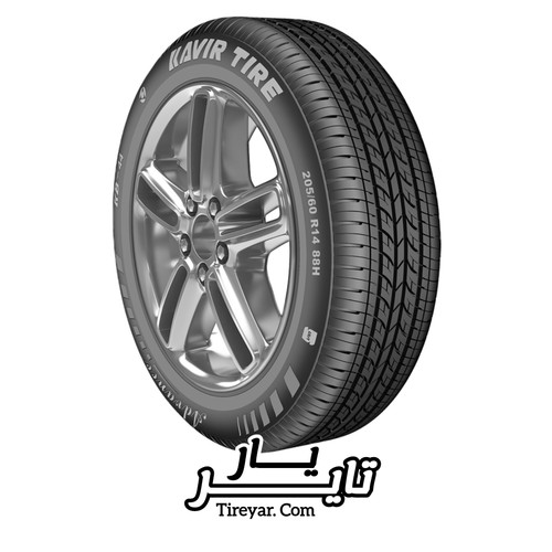 لاستیک 205/60R14 کویرتایر KB44 (یک حلقه) 2026