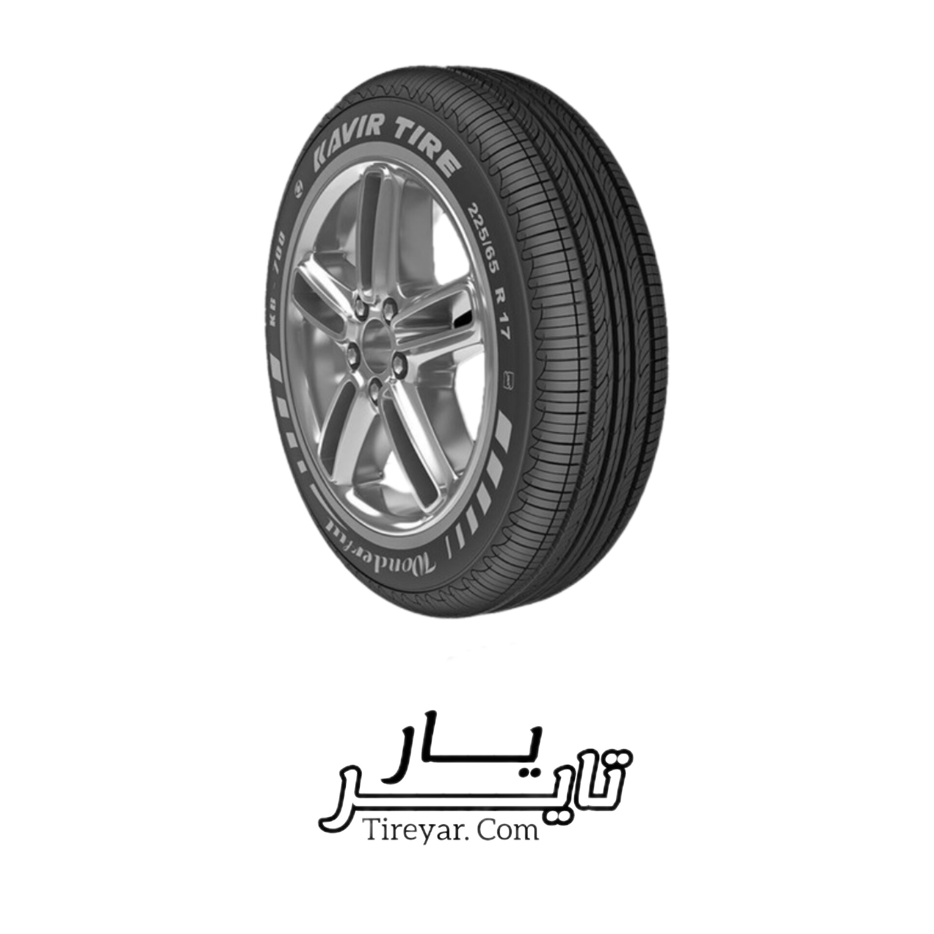لاستیک 225/65R17 کویرتایر KB700 (یک حلقه) ۲۰۲۶