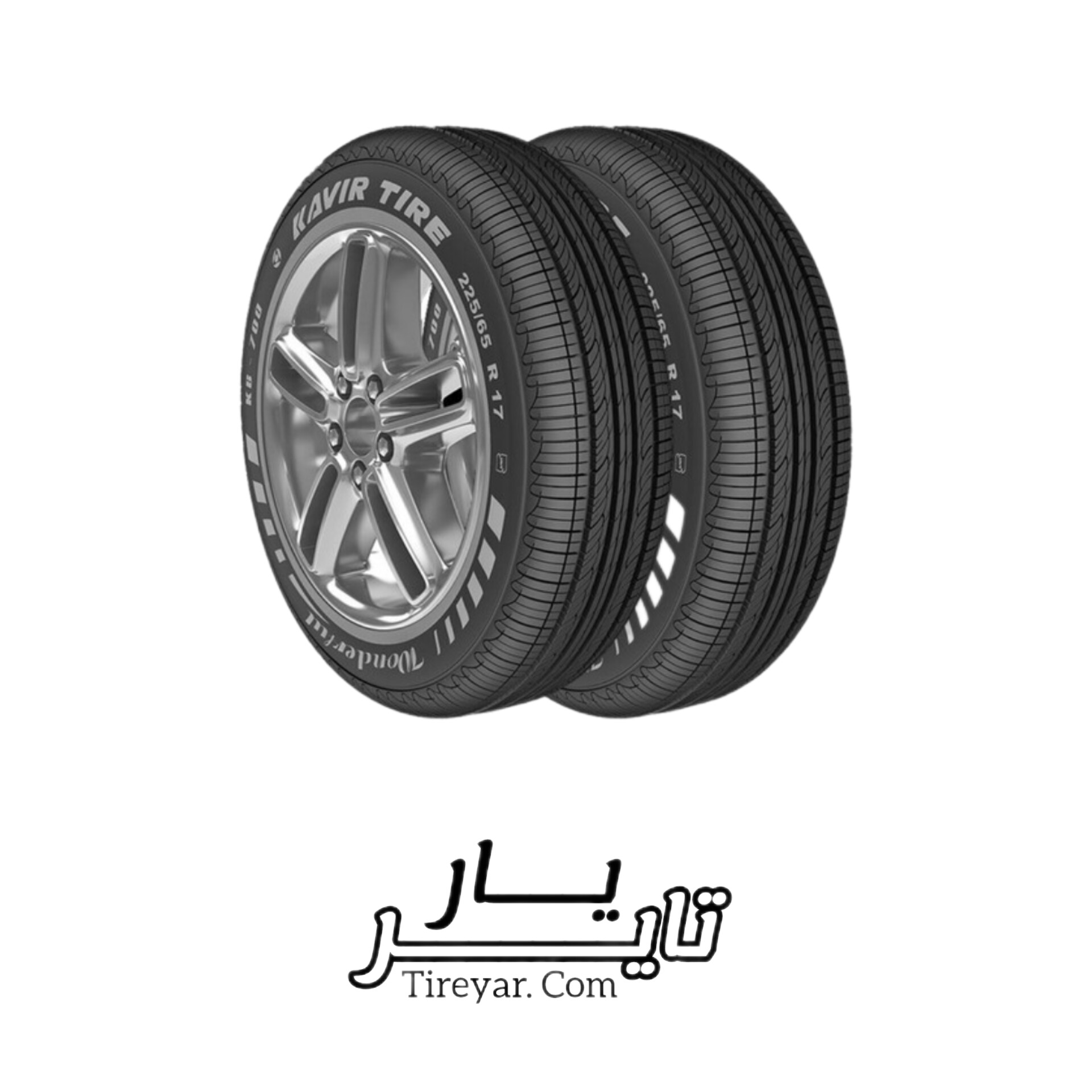 لاستیک 225/65R17 کویرتایر KB700 (دو حلقه//جفتی) ۲۰۲۶