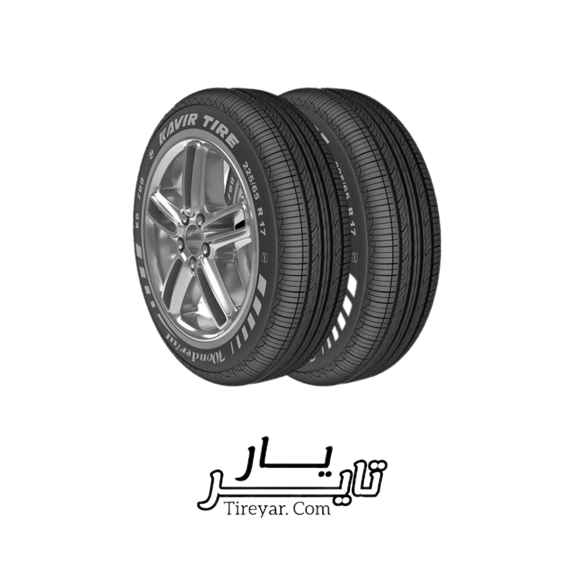 لاستیک 225/60R18 کویرتایر KB700 (دو حلقه//جفتی) ۲۰۲۶