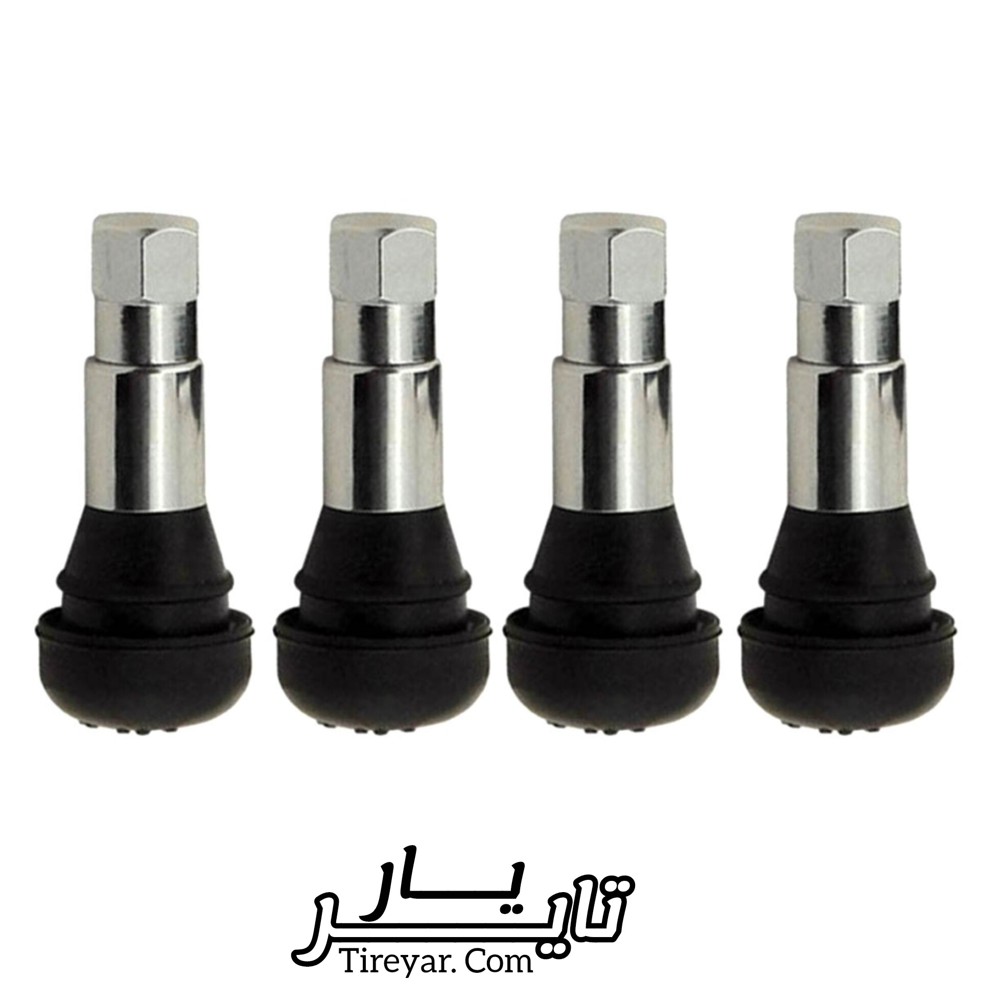 والو (والف) استیل لاستیک تیوپلس خودرو TR414C (یک عدد)